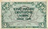 ALLEMAGNE FÉDÉRALE 1/2 Deutsche Mark ALLEMAGNE FÉDÉRALE 1/2 Deutsche Mark 1948 SUP -