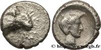 Classique 1 (480 à 400 avant J.C.) Hemiobole CARIE - INCERTAINES Halicarnasse, Carie c. 395-377 AC. (6,5mm, 0,32g, 3h) -