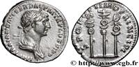 LES ANTONINS (96 après J.C. à 192 après J.C.) Denier TRAJAN Rome 113 (18,5mm, 3,14g, 7h) -