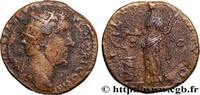 LES ANTONINS (96 après J.C. à 192 après J.C.) Dupondius ANTONIN LE PIEUX Rome 144 (23mm, 10,53g, 11h) -