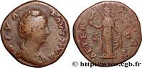 LES ANTONINS (96 après J.C. à 192 après J.C.) Sesterce FAUSTINE MÈRE Rome c. après 147 (31mm, 21,47g, 6h) -