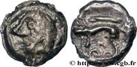 FRANCE Potin à la tête chauve HAUTE ET MOYENNE SEINE Ier siècle avant J.-C. (18mm, 2,88g, 3h) -