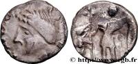 FRANCE Denier LVCIOS, revers à l’esse ÉDUENS (BIBRACTE, région du Mont-Beuvray) Autun (71) c. 60-50 AC. (12,5mm, 1,76g, 5h) -