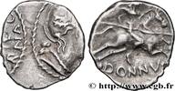 FRANCE Denier au cavalier DVRNACOS / DONNVS VALLÉE DU RHÔNE c. 75 AC. (15,5mm, 1,89g, 12h) -