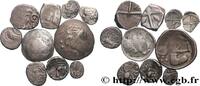 FRANCE Lot de 10 monnaies LOTS (mm, g, h) -