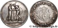 FRANCE Médaille de mariage, Jacob et Rachel, Stéphanie Na AMOUR ET MARIAGE 1891 (36,5mm, 21,75g, 12h) -