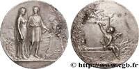 FRANCE Médaille de mariage, Fidélité et Bonheur AMOUR ET MARIAGE n.d. (32,50mm, 15,79g, 12h) -