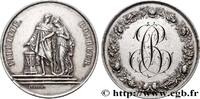 FRANCE Médaille de mariage, Fidélité et Bonheur AMOUR ET MARIAGE 1883 (39mm, 24,89g, 12h) -