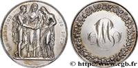 FRANCE Médaille de mariage, La Religion les unit AMOUR ET MARIAGE 1854 (36,5mm, 21,92g, 12h) -