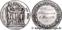 FRANCE Médaille de mariage, La Religion les unit AMOUR ET MARIAGE 1894 (36,5mm, 22,43g, 12h) -