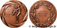 FRANCE Médaille, 20 ans de l’Union Sportive et Artistique SPORTS 33 - Bordeaux 1978 (50mm, 69,6g, 12h) -
