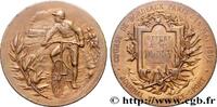 FRANCE Médaille, Course Bordeaux-Paris organisée par le j SPORTS 33 - Bordeaux 1892 (50mm, 59,46g, 12h) -