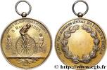 FRANCE Médaille, Courses vélocipédiques étudiantes SPORTS 33 - Bordeaux 1895 (51,5mm, 39,13g, 12h) -