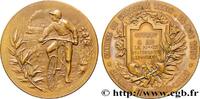 FRANCE Médaille, Course Bordeaux-Paris organisée par le j SPORTS 33 - Bordeaux 1892 (50mm, 60,12g, 12h) -