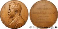 FRANCE Médaille, Henri Van Lier, École des mines MINES ET FORGES 1912 (59,5mm, 76,74g, 12h) -