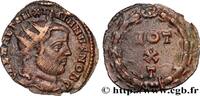 LA TÉTRARCHIE(284 après J.C. à 337 après J.C.) Pseudo ou néo-aurelianus GALÈRE Ticinum 299 (20mm, 2,69g, 5h) -