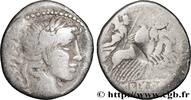 LA RÉPUBLIQUE (280 avant J.C. à 27 avant J.C.) Denier VIBIA Rome 90 AC. (19mm, 3,56g, 12h) -