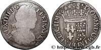 FRANCE Douzième d'écu de Navarre, portrait à la mèche lon LOUIS XIV LE GRAND OU LE ROI SOLEIL Saint-Palais 1660 (18,5mm, 2,08g, 6h) -