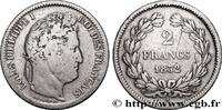 FRANCE 2 francs Louis-Philippe LOUIS-PHILIPPE Ier Toulouse 1832 (27mm, 9,79g, 6h) -