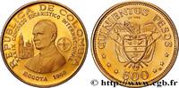 COLOMBIE 500 Pesos or Congrès Eucharistique International COLOMBIE Bogota 1968 (35mm, 21,59g, 6h) -