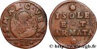 ITALIE - VENISE Gazzetta (2 Soldi) ITALIE - VENISE Venise 1688-1690 (29mm, 6,36g, 7h) -