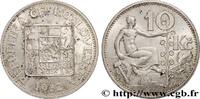 TCHÉCOSLOVAQUIE 10 Korun alégorie du travail TCHÉCOSLOVAQUIE 1932 (30mm, 10,00g, 12h) -