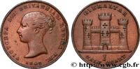 GIBRALTAR Half Quart Victoria GIBRALTAR 1842 (18mm, 2,67g, 12h) -