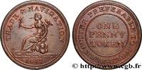 ROYAUME-UNI (TOKENS) 1 Penny “TRADE & NAVIGATION” ROYAUME-UNI (TOKENS) 1813 (33mm, 19,40g, 12h) -