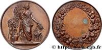 FRANCE Médaille de récompense SOCIÉTÉS D'AGRICULTURE, HORTICULTURE, PÊCHE ET CHASSE n.d. (49,5mm, 53,68g, 12h) -