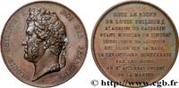 FRANCE Médaille, Érection de l'obélisque de Louxor MONUMENTS 1836 (51mm, 63,34g, 12h) -