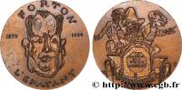 FRANCE Médaille, Louis Forton LITTÉRATURE : ÉCRIVAINS/ÉCRIVAINES - POÈTES Monnaie de Paris 1977 (68mm, 144,34g, 12h) -