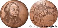 FRANCE Médaille, Louis-Joseph Montcalm de Saint-Véran ARMÉES ET MILITAIRES Monnaie de Paris 1977 (72mm, 177,53g, 12h) -