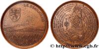 FRANCE Médaille, Le Beaujolais RÉGIONS Monnaie de Paris 1975 (73mm, 167,35g, 12h) -