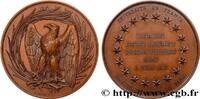 FRANCE Médaille, Concours, Licence de droit français, 2e ENSEIGNEMENT 1863 (59mm, 89,72g, 12h) -