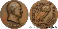 FRANCE Médaille, Hommage à Iwar Sjögren ASSURANCES 1953 (55,5mm, 89,01g, 12h) -