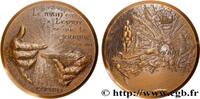 FRANCE Médaille, Manufacture du Point de France ART - INDUSTRIE 1981 (81mm, 225,60g, 12h) -