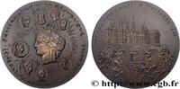FRANCE Médaille, Centenaire de l’Hôtel de Ville CINQUIÈME RÉPUBLIQUE Monnaie de Paris 1971 (82mm, 237,26g, 12h) -