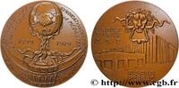 FRANCE Médaille, 80e anniversaire du Syndicat des ouvrier MONNAIE DE PARIS Monnaie de Paris 1980 (73mm, 197,13g, 12h) -
