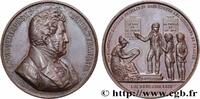 FRANCE Médaille, Établissement d’écoles primaires ENSEIGNEMENT 1842 (51,5mm, 72,79g, 12h) -