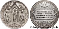 FRANCE Médaille de Baptême, Communion et Confirmation RELIGIONS (1872-1883) (50,5mm, 53,34g, 12h) -