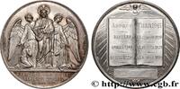 FRANCE Médaille de baptême, communion et confirmation RELIGIONS (1868-1880) (51mm, 60,03g, 12h) -