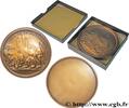FRANCE Médaille uniface, Siège de la Bastille, refrappe SIEGE DE LA BASTILLE Monnaie de Paris (1789) (81mm, 259,99g, 12h) -