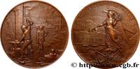 FRANCE Médaille, Société de l’industrie minérale MINES ET FORGES n.d. (59mm, 99,14g, 12h) -