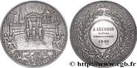 FRANCE Médaille, Chambres syndicales du département de la TROISIÈME RÉPUBLIQUE 1910 (72mm, 194,28g, 12h) -