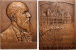 FRANCE Plaquette, Adrien Mithouard CONSEIL GÉNÉRAL, DÉPARTEMENTAL OU MUNICIPAL - CONSEILLERS 75 - Paris 1919 (72mm, 142,3g, 12h) -