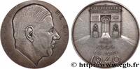 FRANCE Médaille, Charles de Gaulle PRÉSIDENTS Monnaie de Paris 1970 (71,5mm, 161,02g, 12h) -