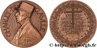 FRANCE Médaille, Charles de Gaulle, Président du gouverne PRÉSIDENTS Monnaie de Paris 1977 (68,5mm, 192,40g, 12h) -