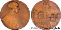 FRANCE Médaille, Construction du collège Cardinal Mercier BELGIQUE 1926 (59,5mm, 67,92g, 12h) -