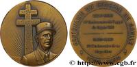 FRANCE Médaille, Centenaire du général de Gaulle CINQUIÈME RÉPUBLIQUE 1990 (49,5mm, 62,66g, 12h) -