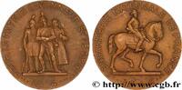 FRANCE Médaille, Gendarmerie nationale de France POLICE ET GENDARMERIE Monnaie de Paris 1946 (49,5mm, 60,34g, 12h) -